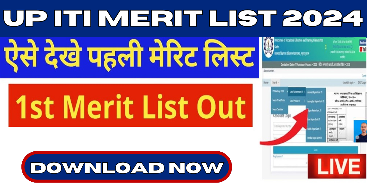 UP ITI Merit List 2024 Kab Aayega