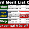 GDS 3rd Merit List Category Wise Cut Off