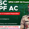 UPSC CAPF AC Examination 2025